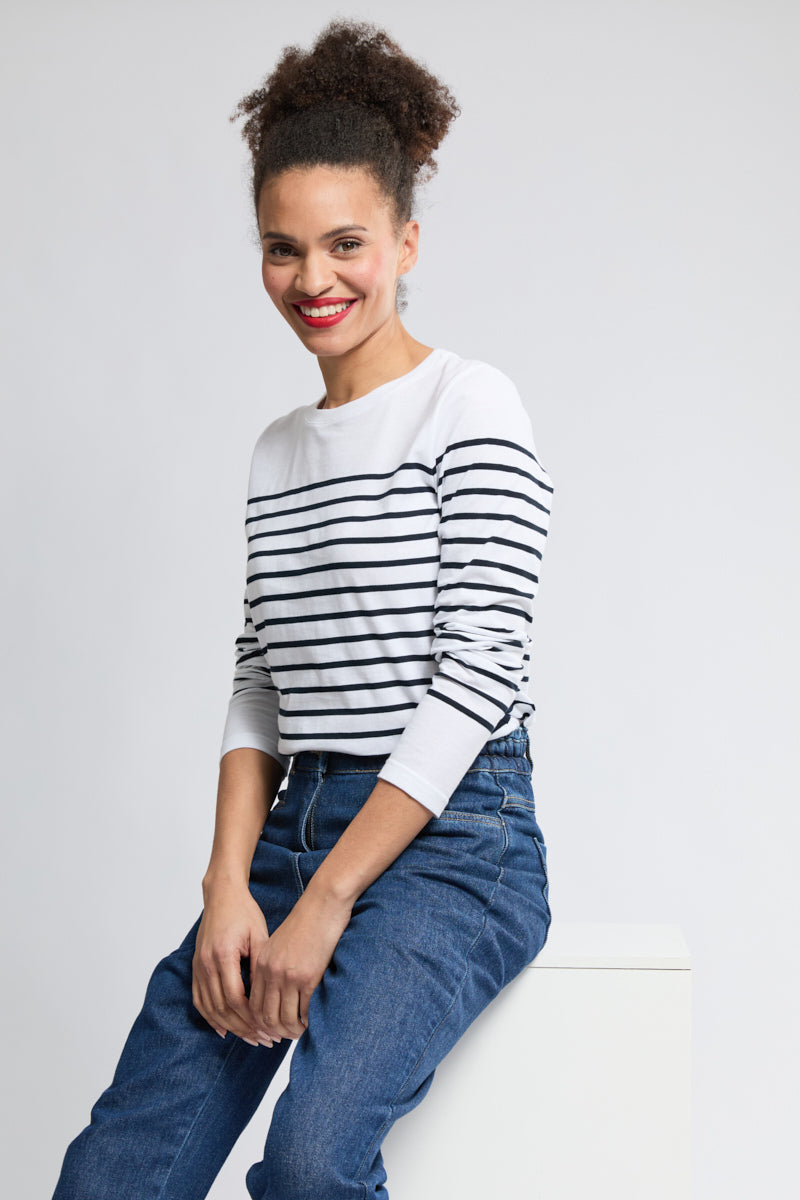 armor-lux-marini-re-amiral-femme-coton-l-ger image 1