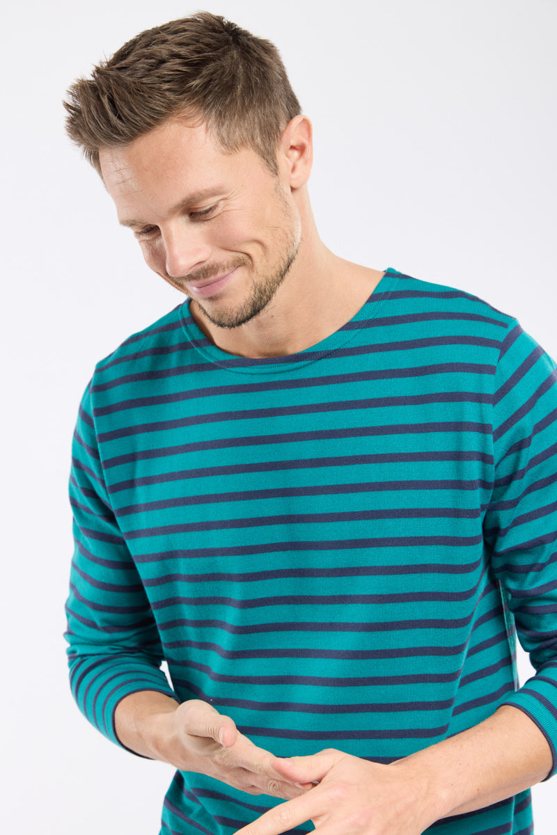 armor-lux-marini-re-homme-manches-longues-coton-pais image 2