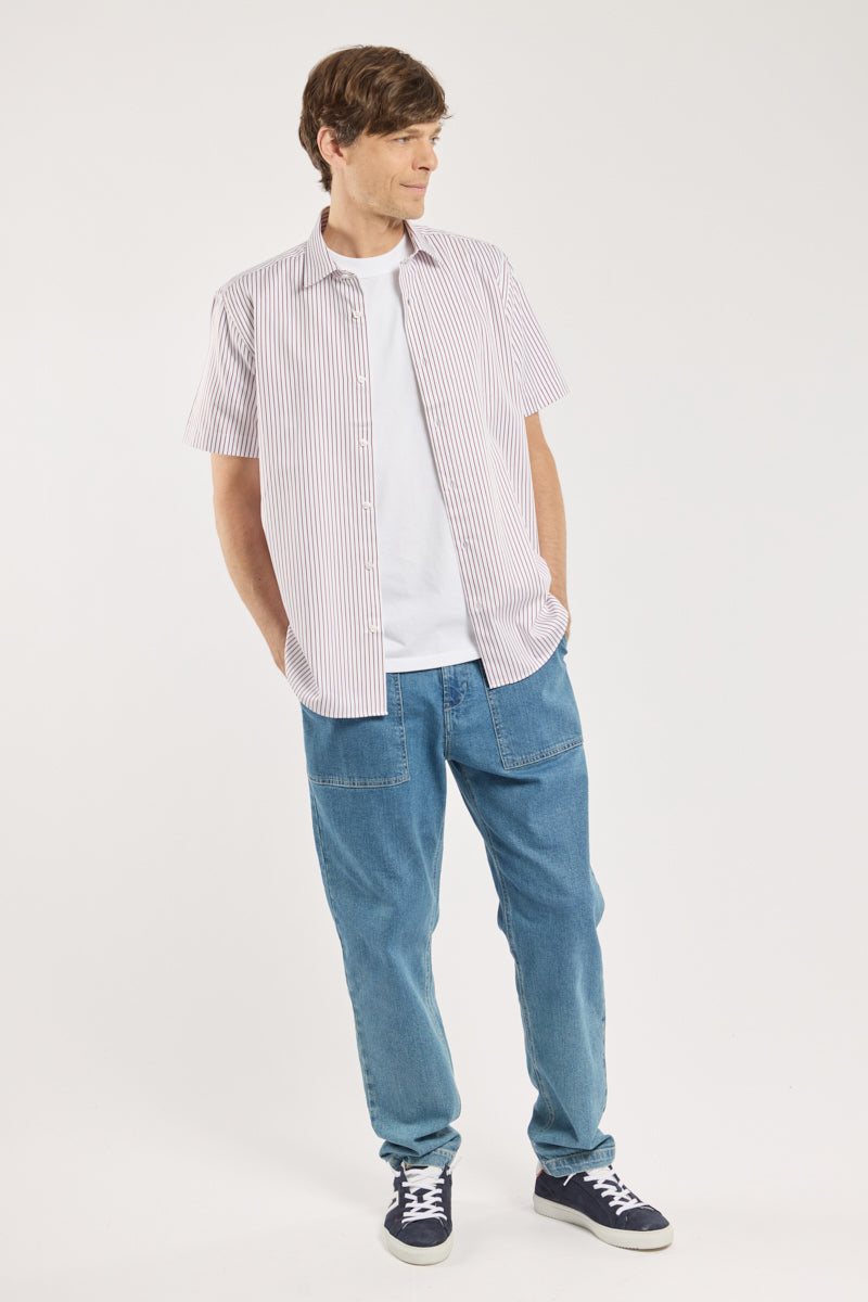 armor-lux-chemise-manches-courtes-homme-coton-3 image 3