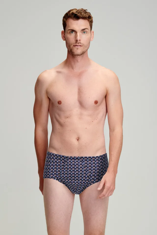 armor-lux-slip-ouvert-homme-motifs-g-om-triques-coton-biologique image 1