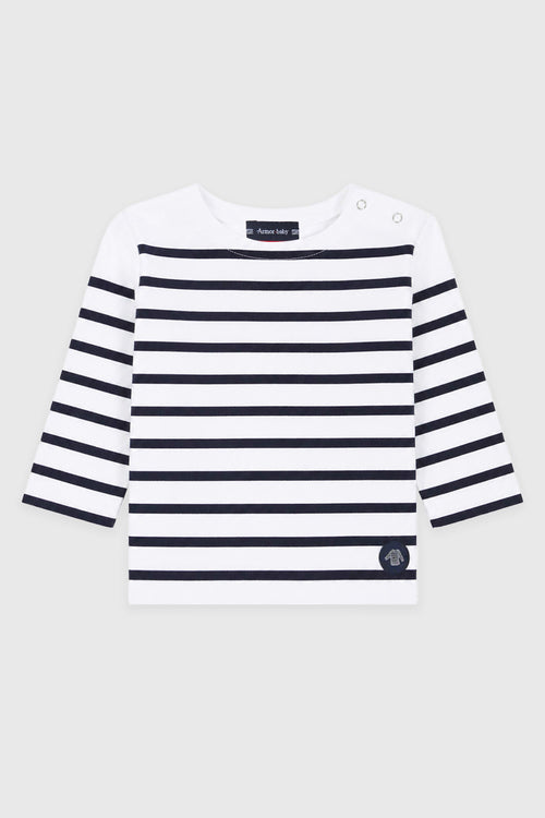 marini-re-b-b-armor-lux-amiral-coton-pais-manches-longues image 2