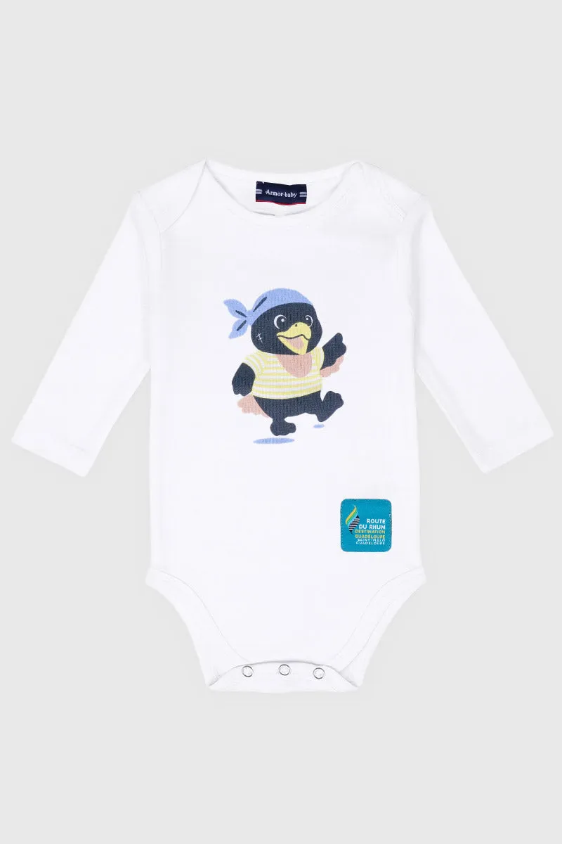 armor-lux-body-baby-route-du-rhum-destination-guadeloupe-body-b-b-manches-longue image 1