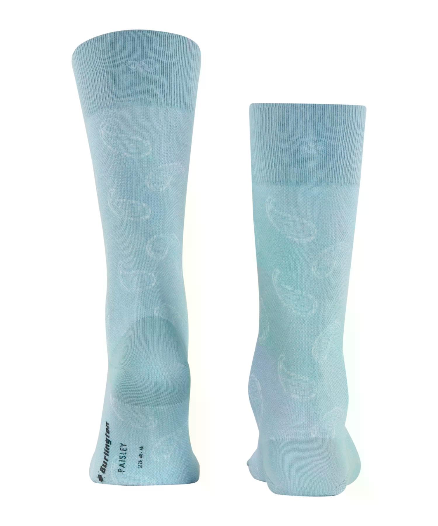 burlington-paisley-chaussettes-homme-bleu-patagonia-6267-40-46 image 2