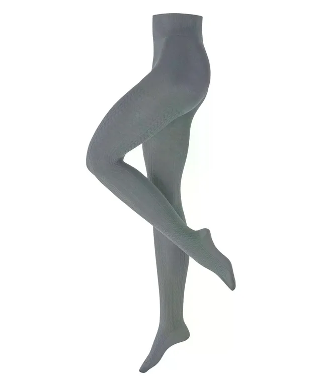 burlington-cosy-cottage-collants-femme-coton-laine-tresse-romantique image 1