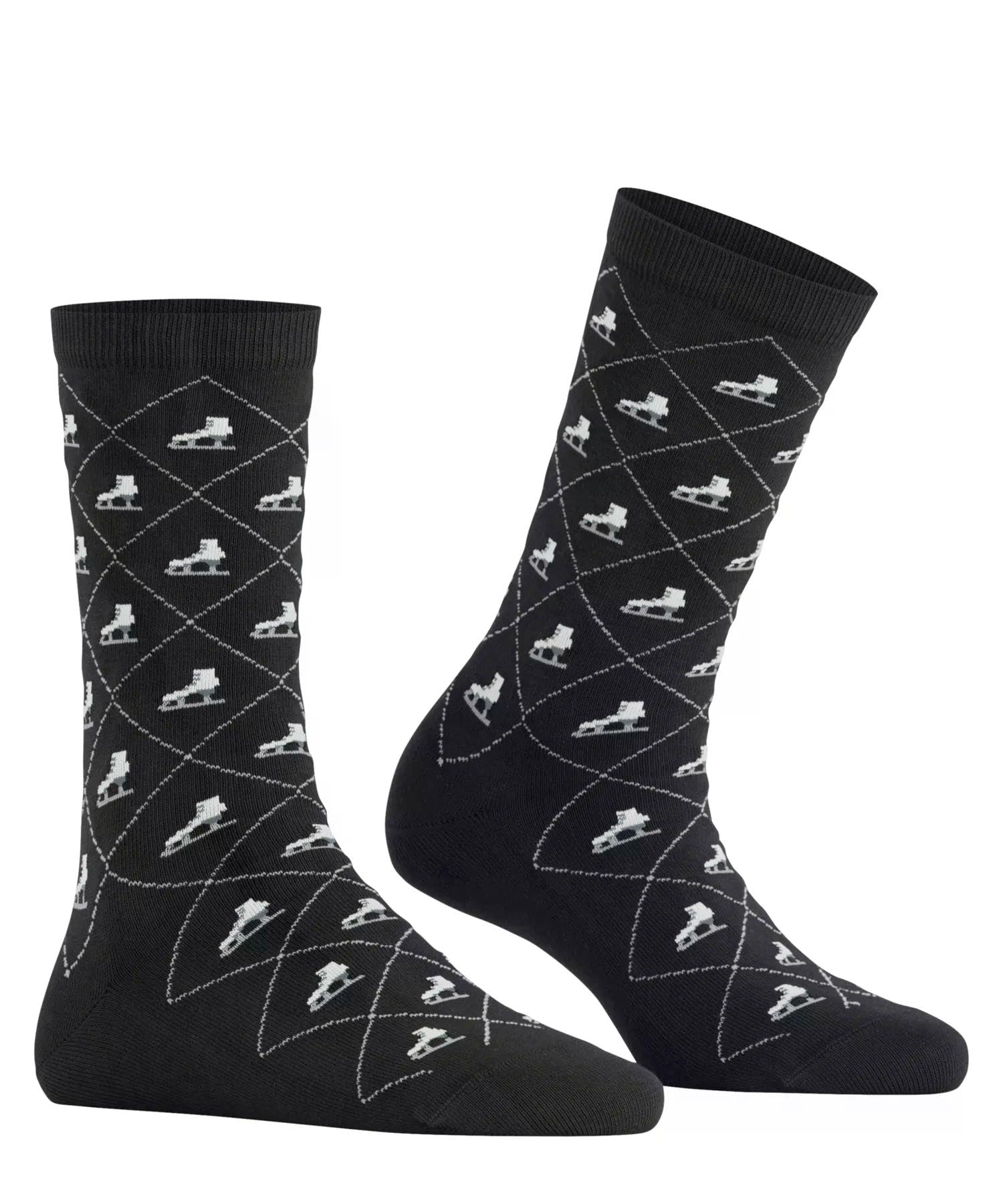 burlington-ice-skate-chaussettes-femme-coton-respirant-no-l image 3