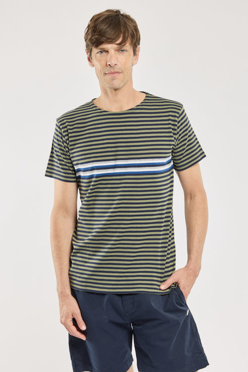 armor-lux-marini-re-bicolore-homme-t-shirt-manches-courtes-100-coton-2 image 5