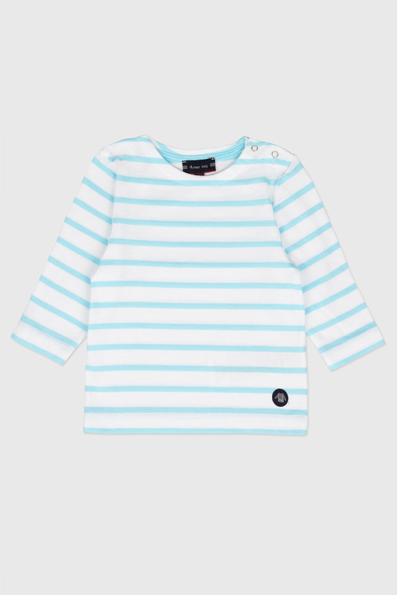 armor-lux-marini-re-baby-manches-longues-coton-l-ger image 1
