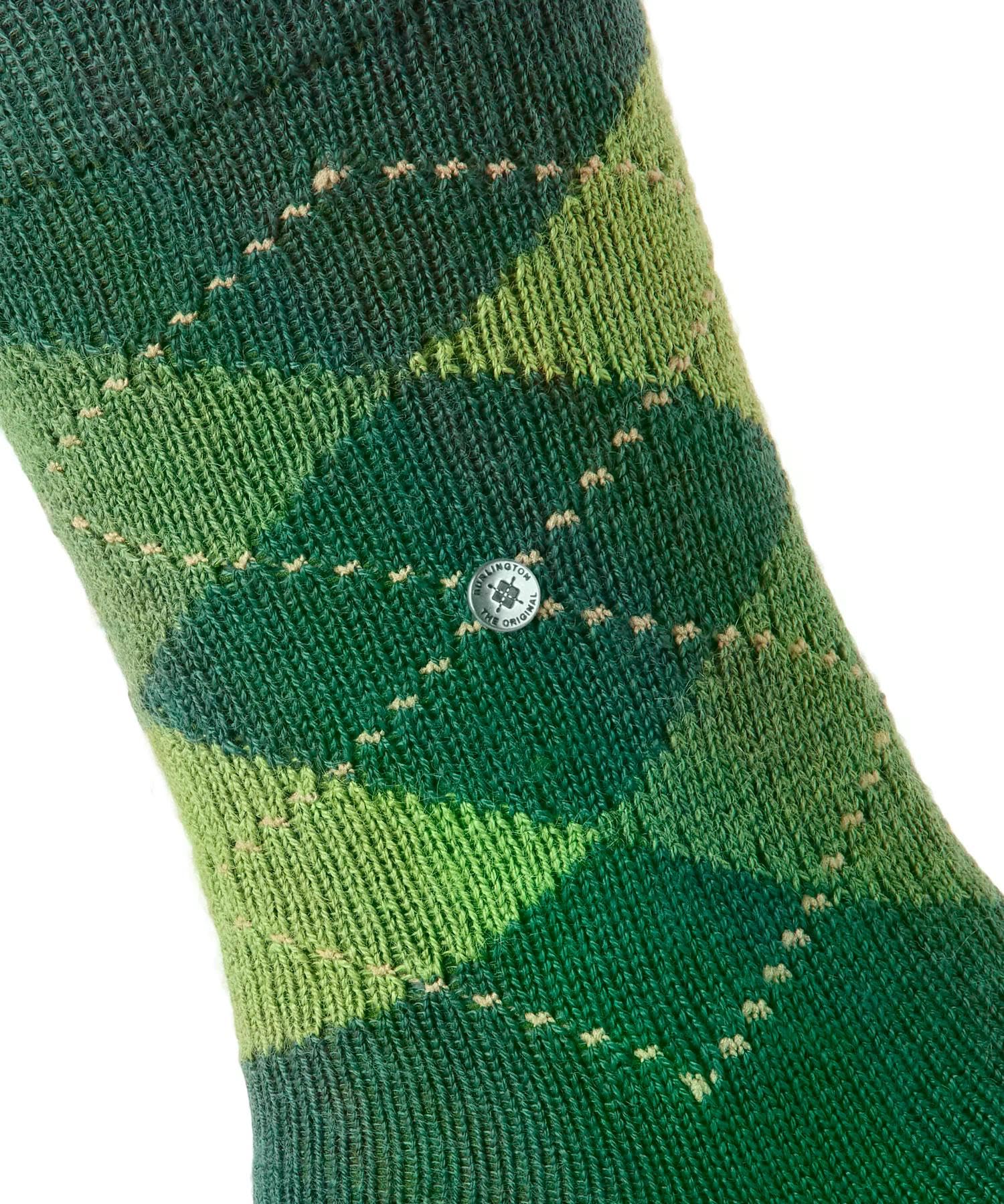 burlington-preston-chaussettes-homme-chaudes-fantaisie-vert-forest-7450-40-46 image 3