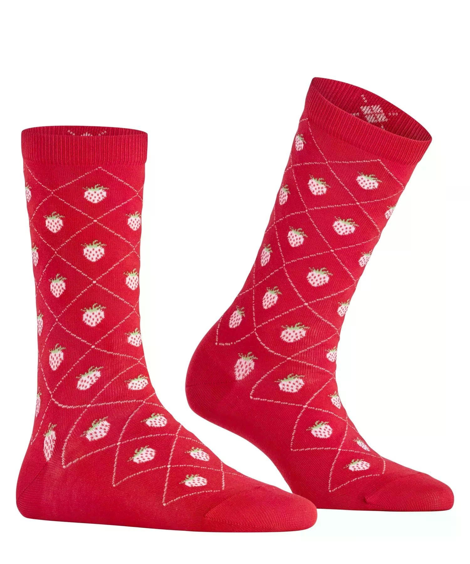 burlington-strawberry-chaussettes-femme-coton-respirant image 4