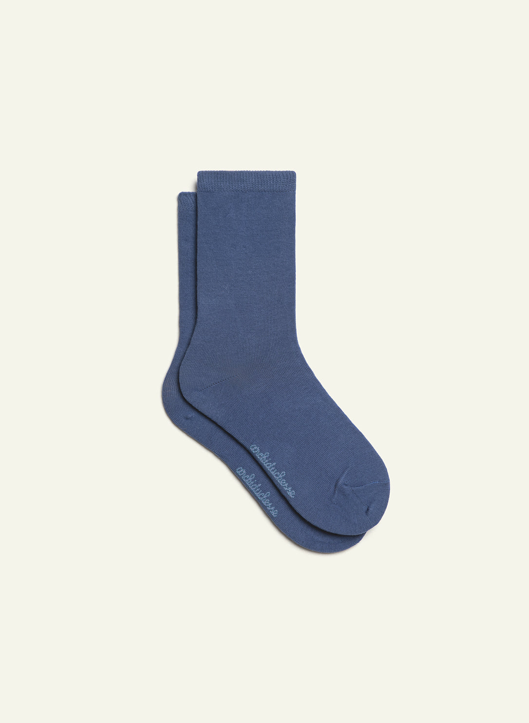archiduchesse-courte-bleu-de-n-mes-chaussettes-courtes-unisexes image 2