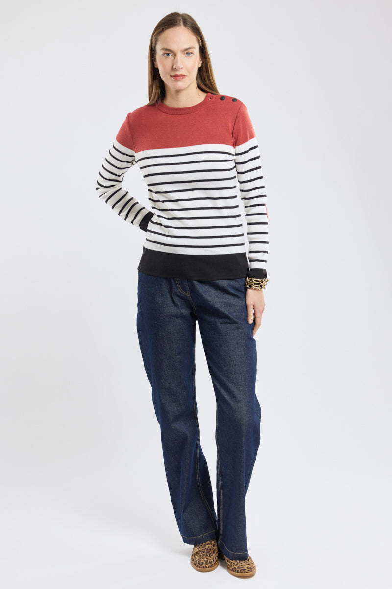 armor-lux-pull-marin-coudi-res-laine-femme image 5