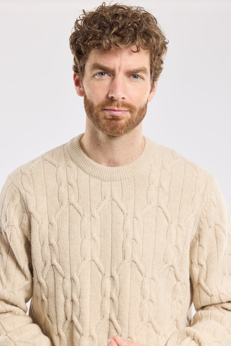 armor-lux-pull-irlandais-homme-heritage-80-laine-torsades image 3