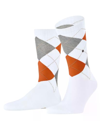 burlington-rib-court-chaussettes-homme-coton-unies-blanc-white-2002-40-46 image 8