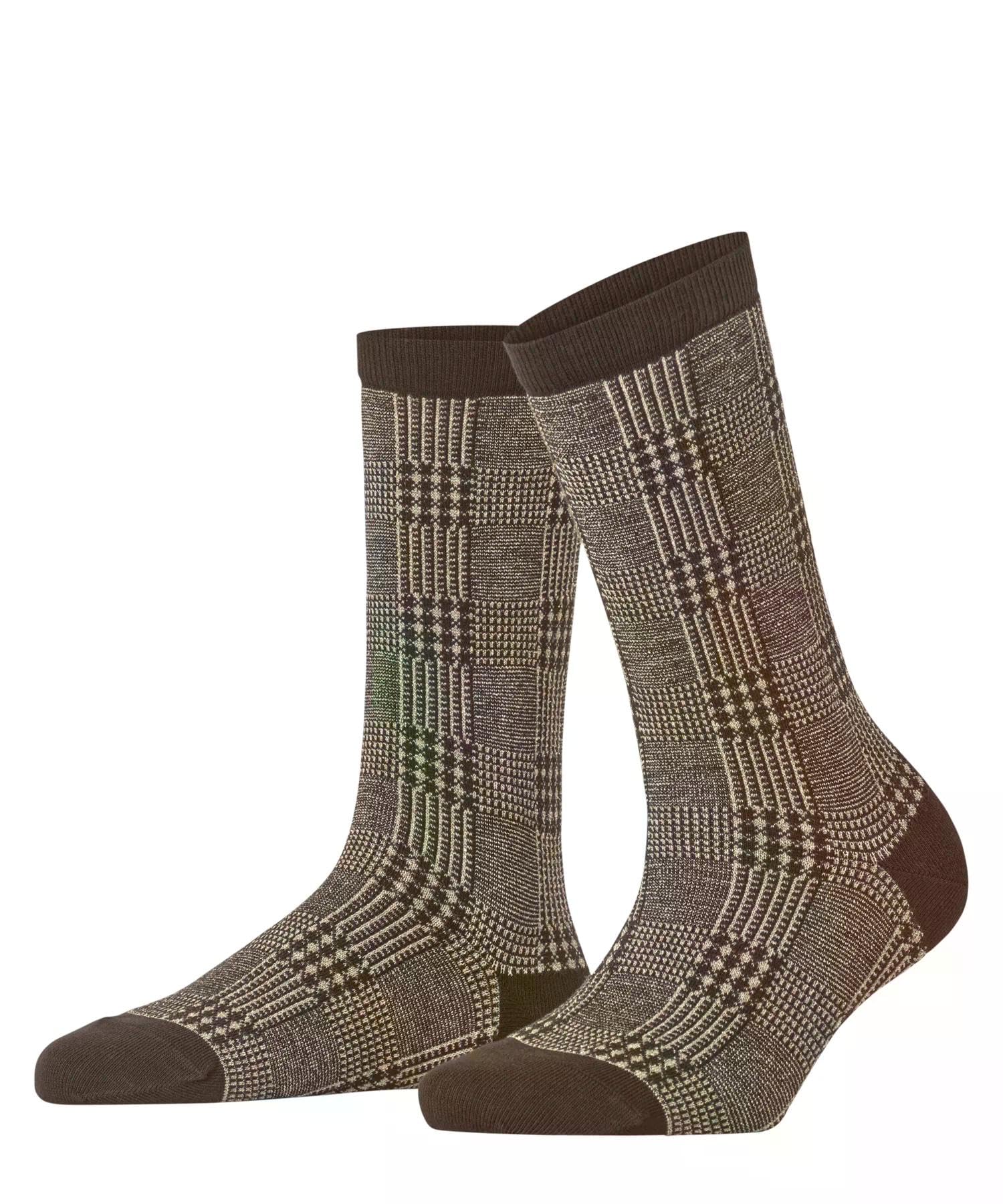 burlington-glitter-check-chaussettes-femme-coton-viscose image 7