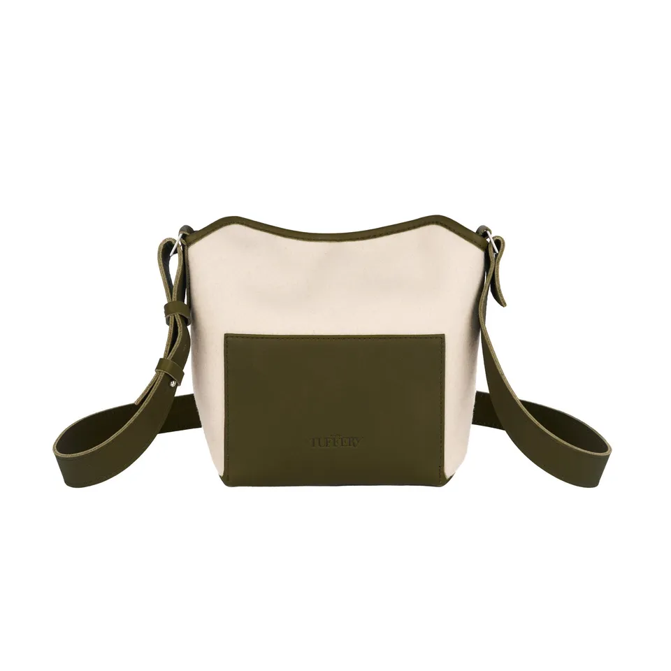 atelier-tuffery-sac-bandouli-re-cuir-et-laine-fran-aise-cru image 1