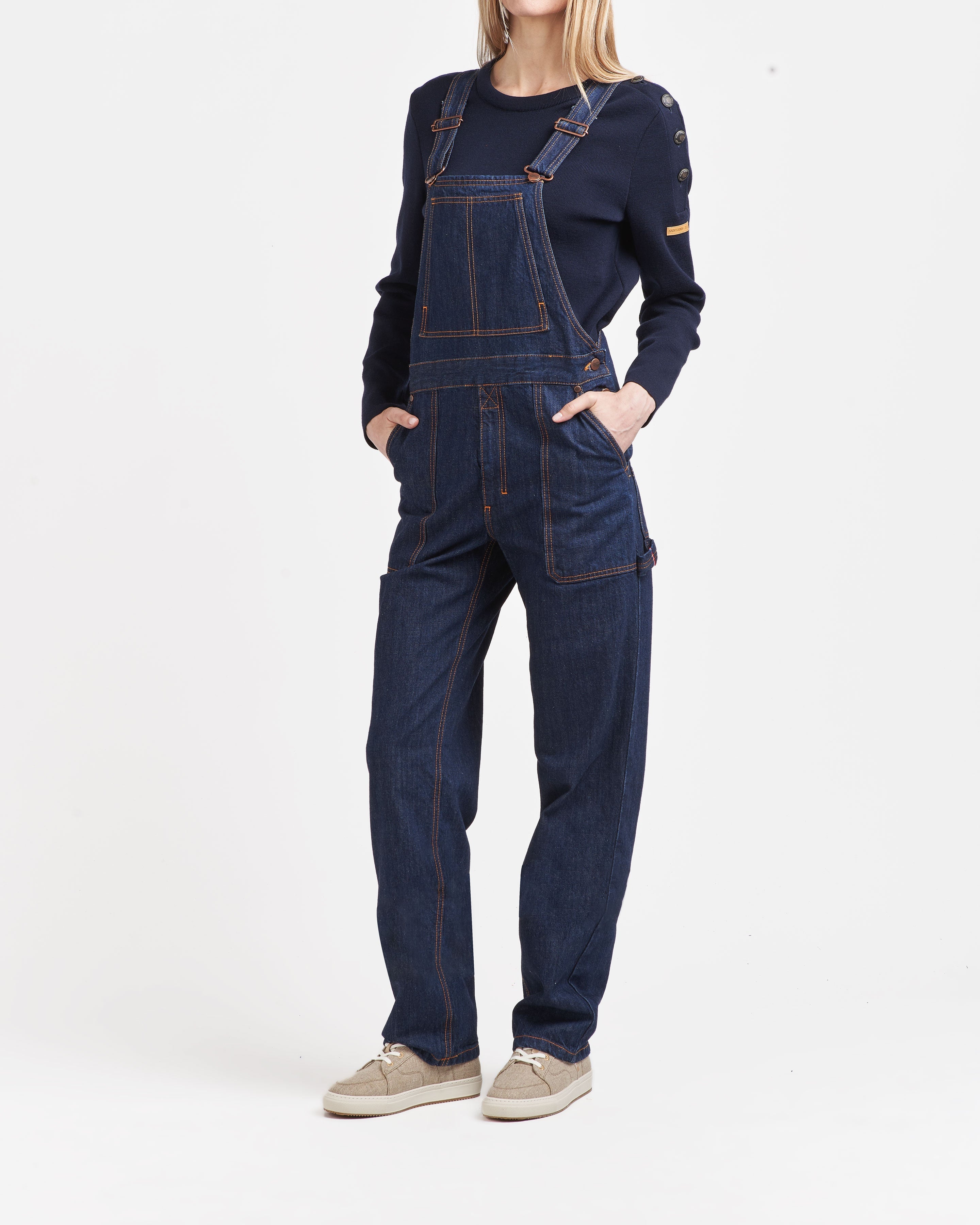atelier-tuffery-andr-salopette-femme-jean-bio-indigo-naturel image 2