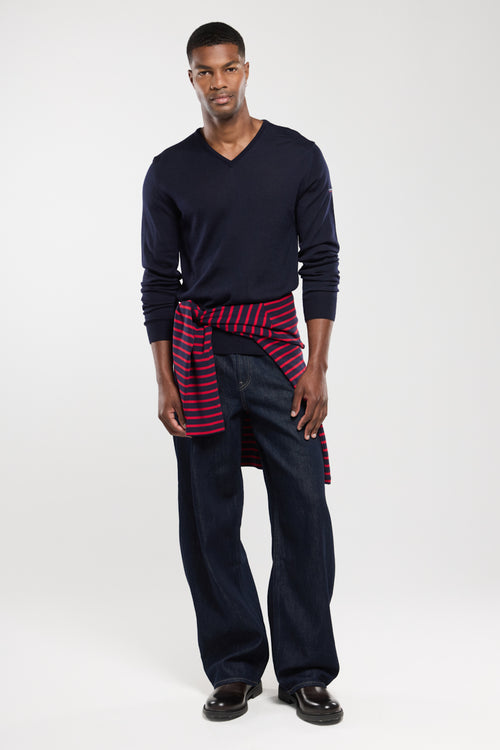armor-lux-pull-noyal-col-v-homme-100-laine-m-rinos-2 image 4