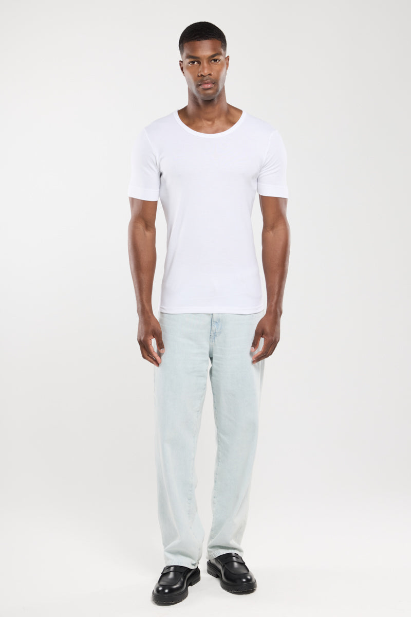 armor-lux-t-shirt-col-rond-coton-pais-bio-homme image 3