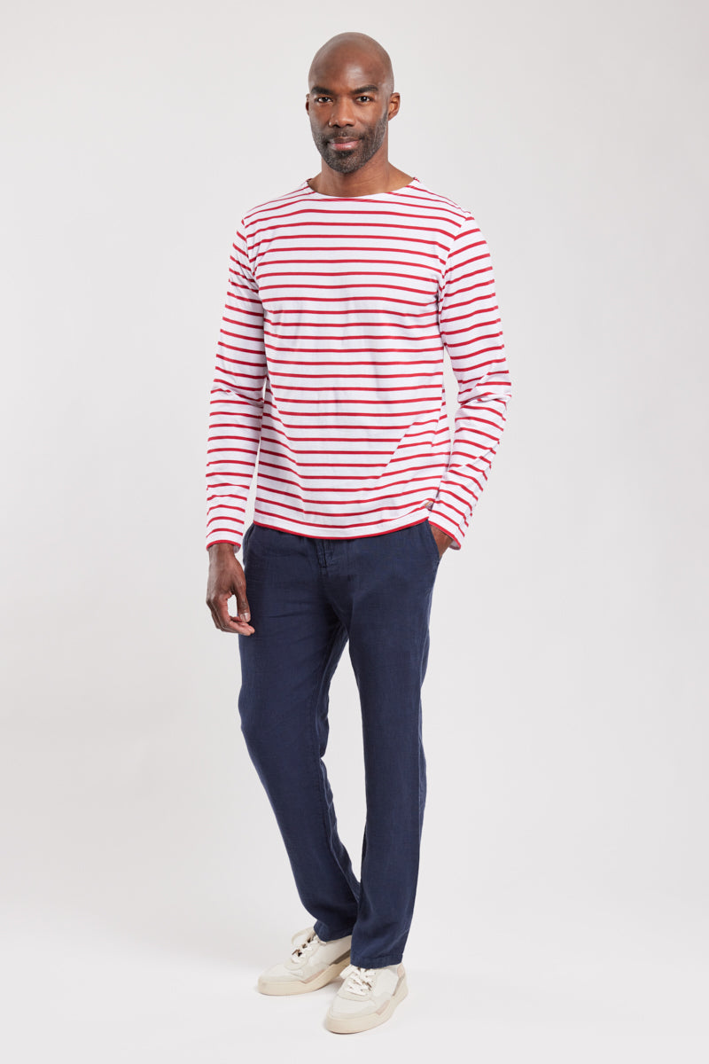 armor-lux-marini-re-ploz-vet-homme-coton-l-ger-coupe-ajust-e-2 image 6