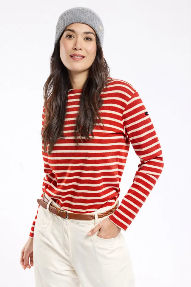 armor-lux-marini-re-femme-coton-rustique-245g-m image 1