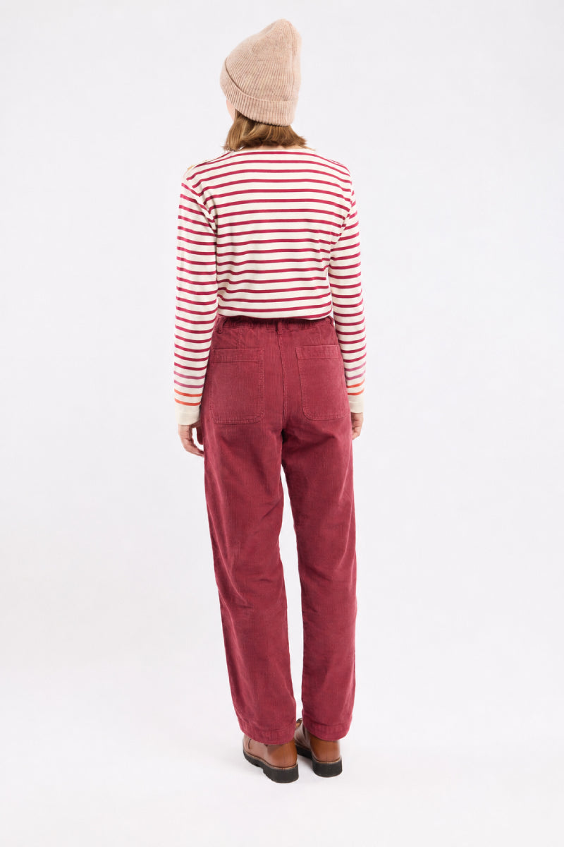 armor-lux-pantalon-pont-velours-c-tel-coton-betterave-2 image 3