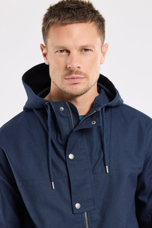 armor-lux-veste-caban-d-perlante-coton-400g-m-homme image 3
