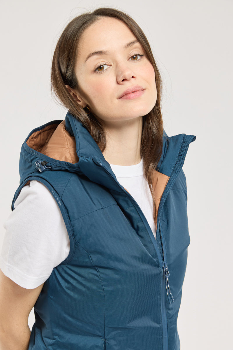 armor-lux-veste-sans-manches-femme-d-perlante-thermolite-capuche image 2