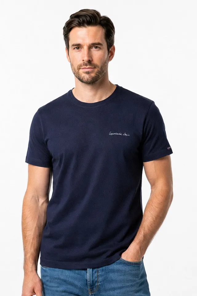 armor-lux-t-shirt-mixte-commissaire-dupin-coton image 1