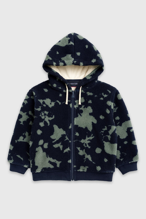 armor-lux-shearling-zip-sweatshirt-kids-sweat-zipp-capuche-enfant image 2