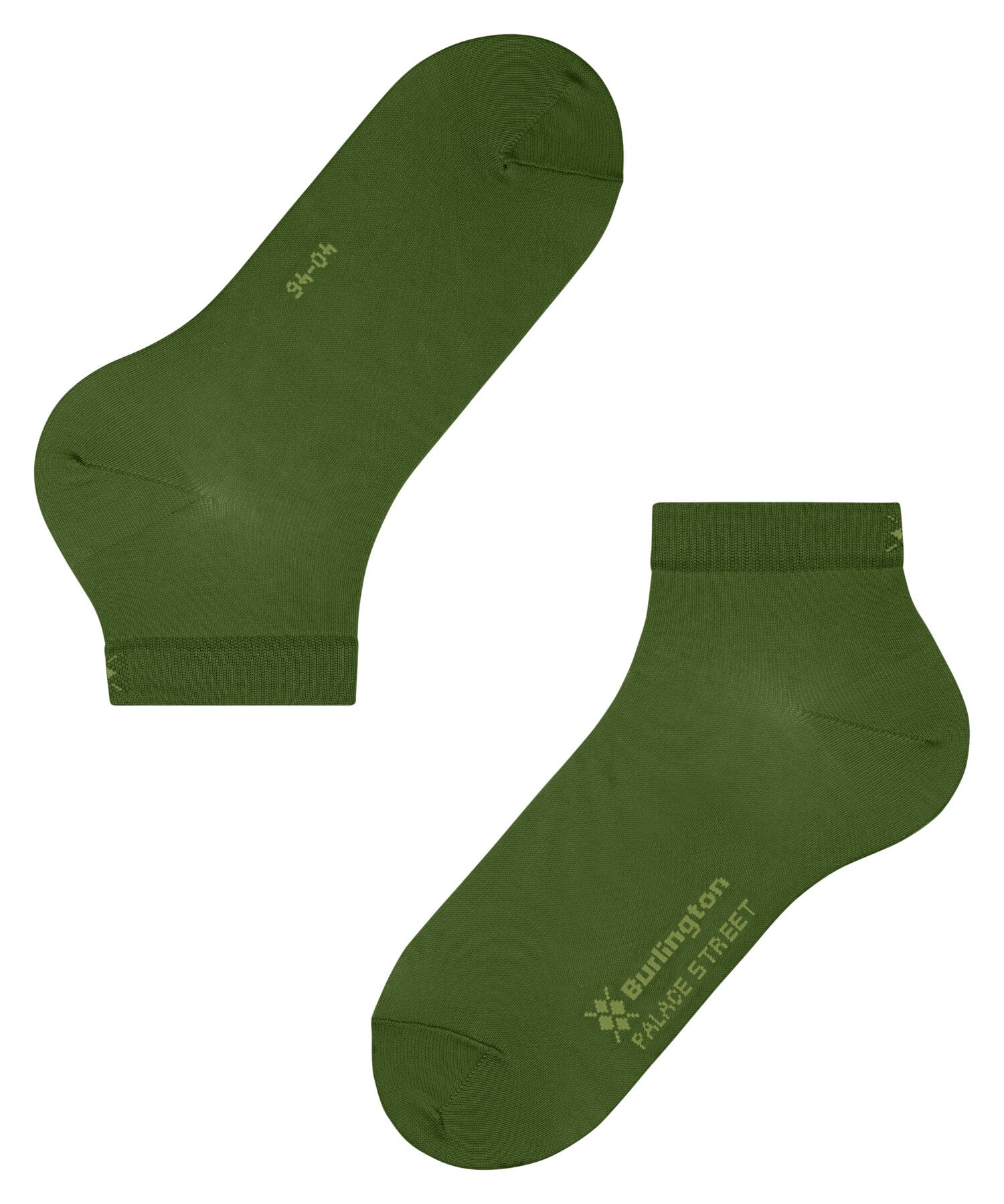 burlington-palace-street-m-sn-chaussettes-basses-homme-coton-vert-fir-green-7656 image 5