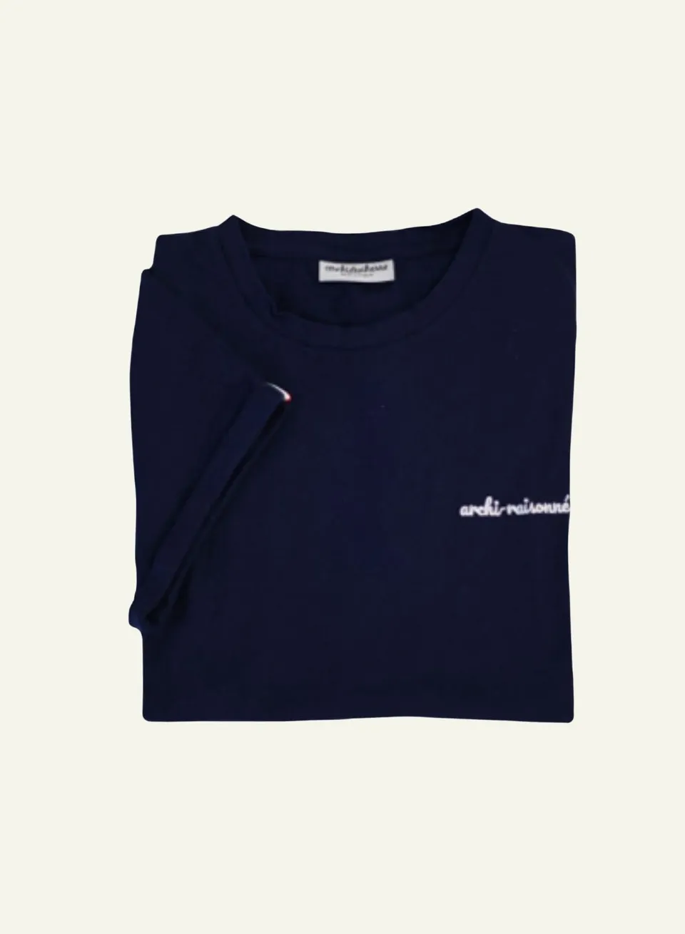 archiduchesse-raisonn-t-shirt-femme-coton-bio-recycl-bleu image 1