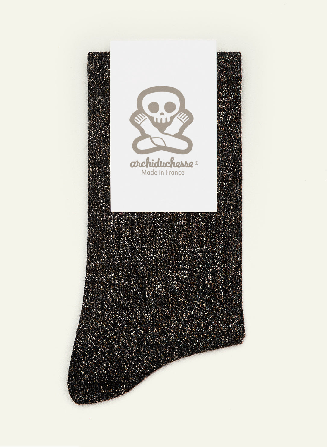 archiduchesse-paillet-e-noir-chaussettes-courtes-lurex-noires image 3