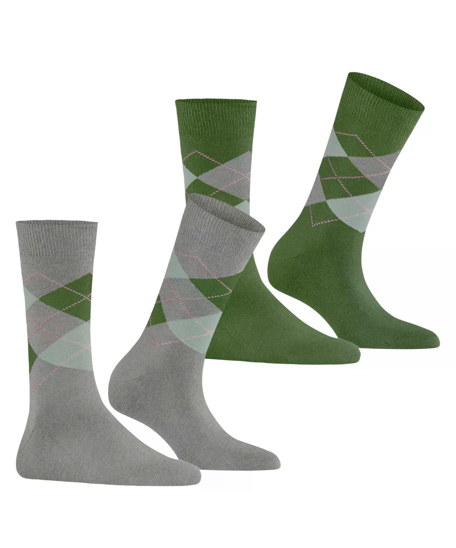 burlington-everyday-argyle-chaussettes-opaques-femme-coton-biologique image 3