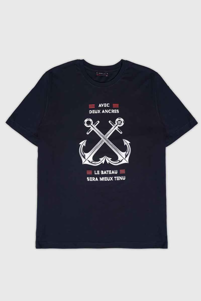 armor-lux-t-shirt-s-rigraphi-amb-almanach-du-marin-breton image 1