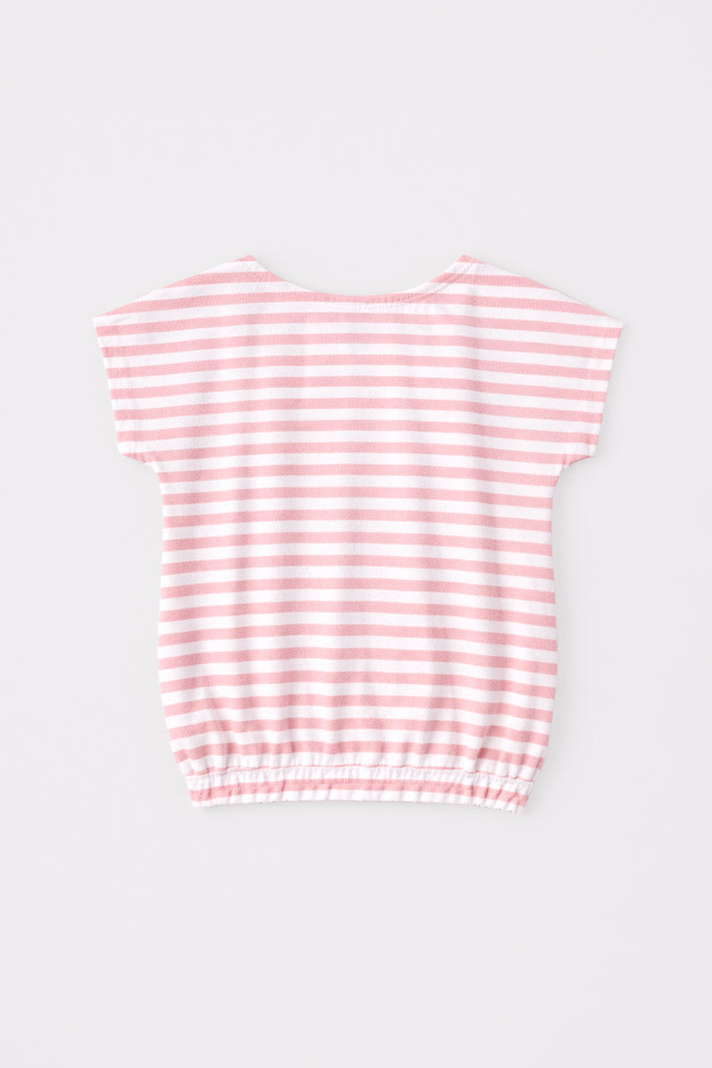 armor-lux-top-ray-kids-t-shirt-coton-enfant-look-marin image 2