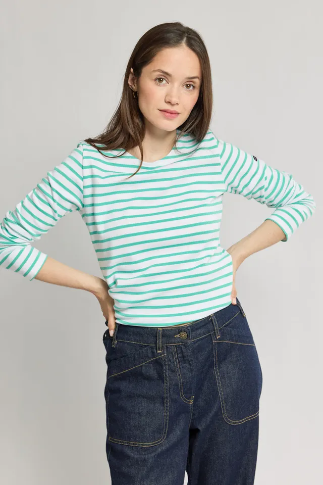 armor-lux-marini-re-lesconil-femme-coton-pais-260g image 1