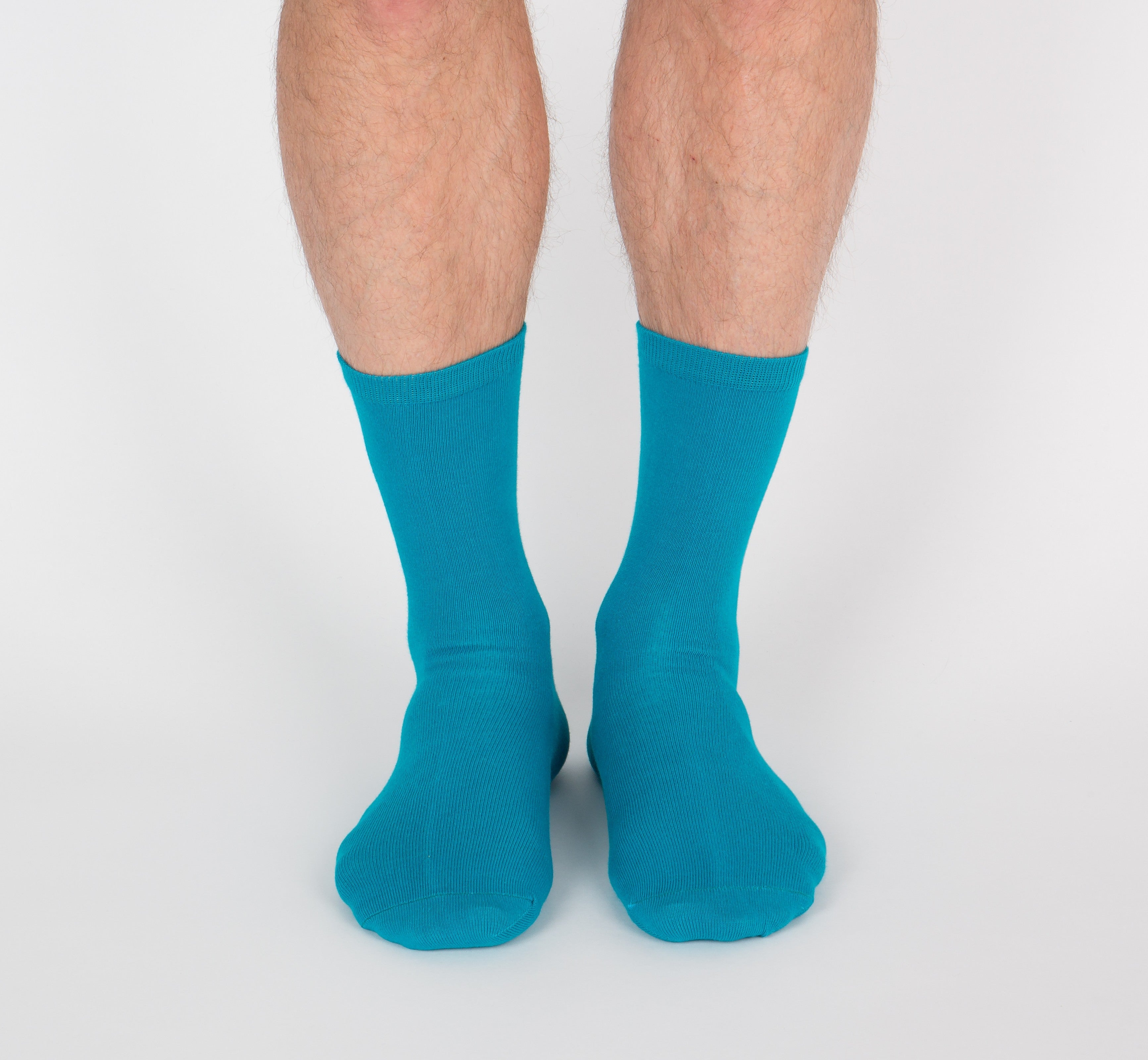 archiduchesse-chaussettes-courtes-bleu-canard-coton-france image 6