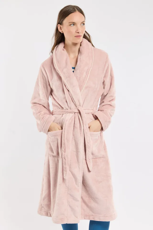 armor-lux-robe-de-chambre-femme-polaire-douce-ceinture image 1