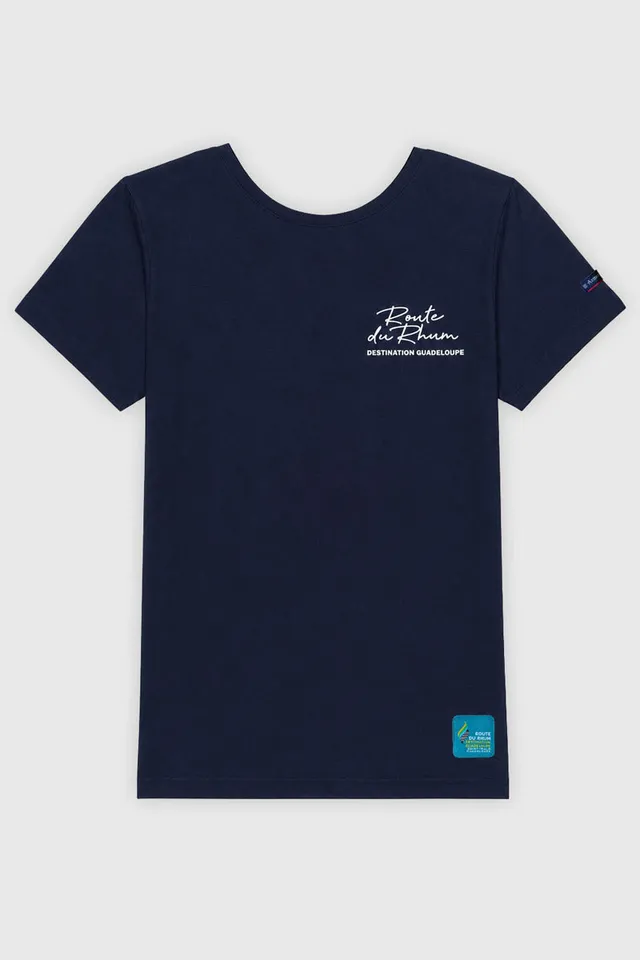 armor-lux-t-shirt-femme-n-uds-coton-route-du-rhum image 1