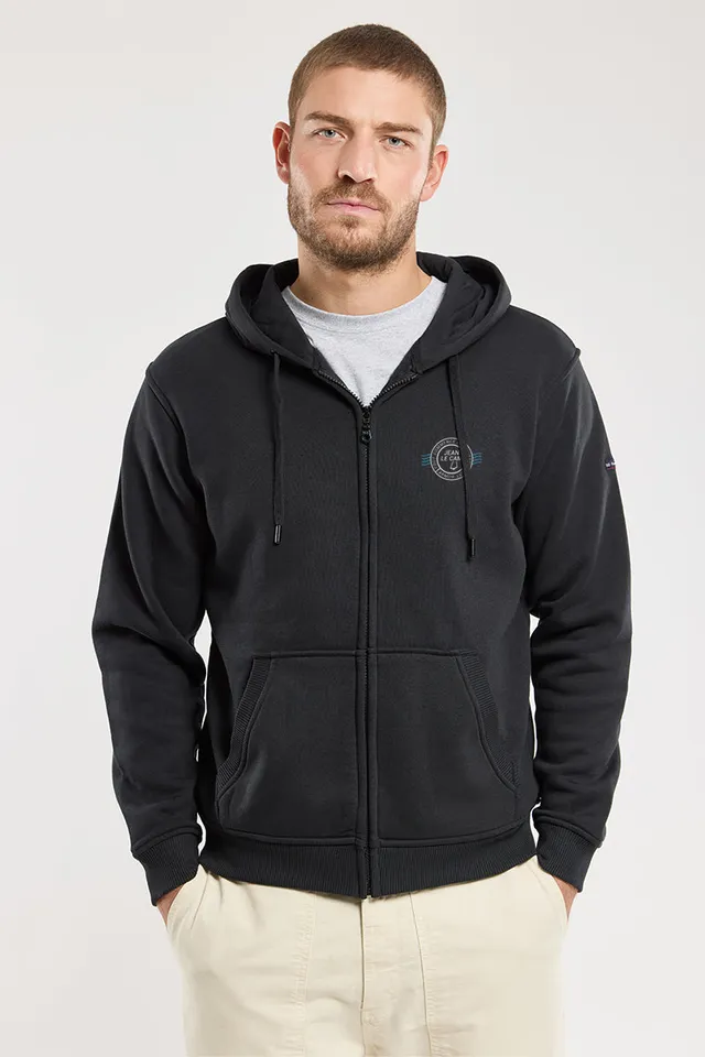 armor-lux-sweat-zipp-mixte-jean-le-cam-vend-e-globe image 1