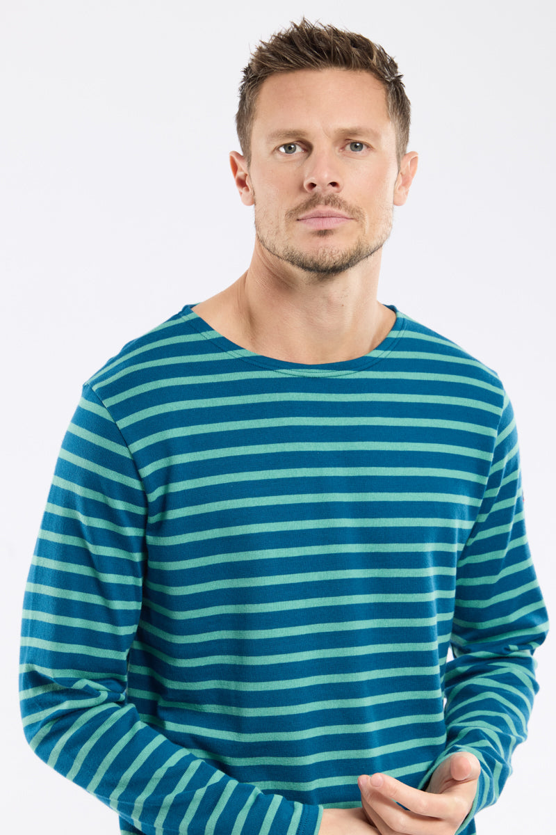 armor-lux-marini-re-homme-manches-longues-coton-pais-4 image 2