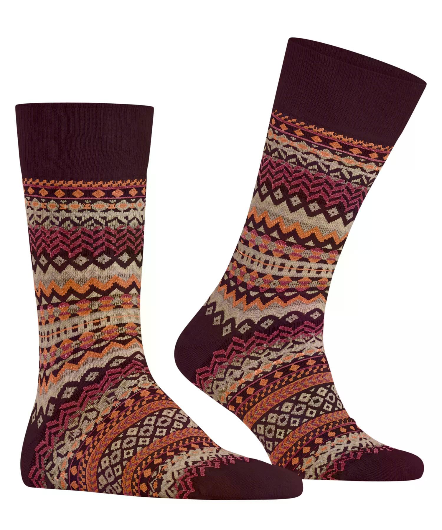 burlington-fair-isle-homme-chaussettes-laine-respirante image 4