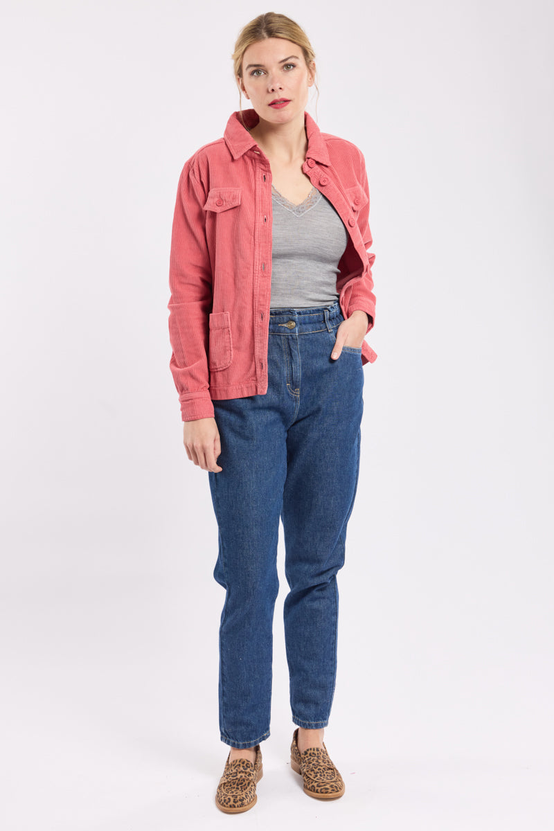 armor-lux-veste-deauville-femme-velours-c-tel-100-coton image 2