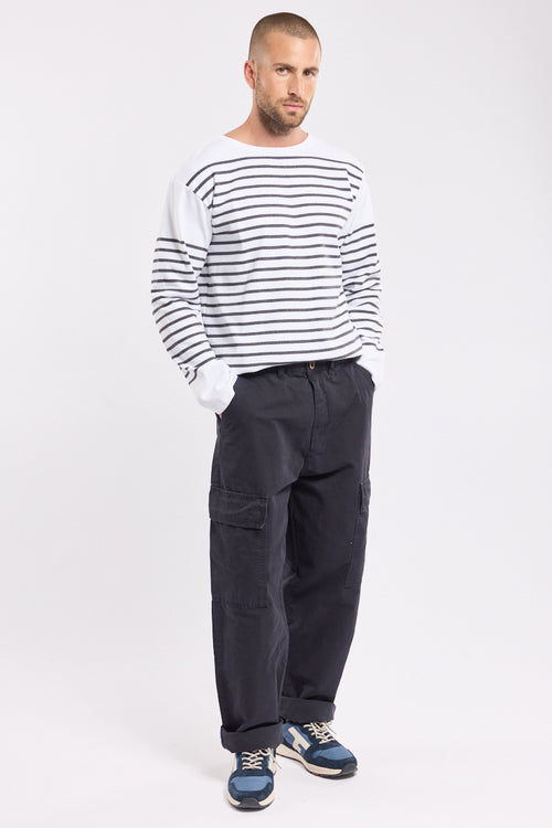 armor-lux-pantalon-cargo-homme-toile-coton-300g-m-coupe-confort-jambe-large-2 image 2