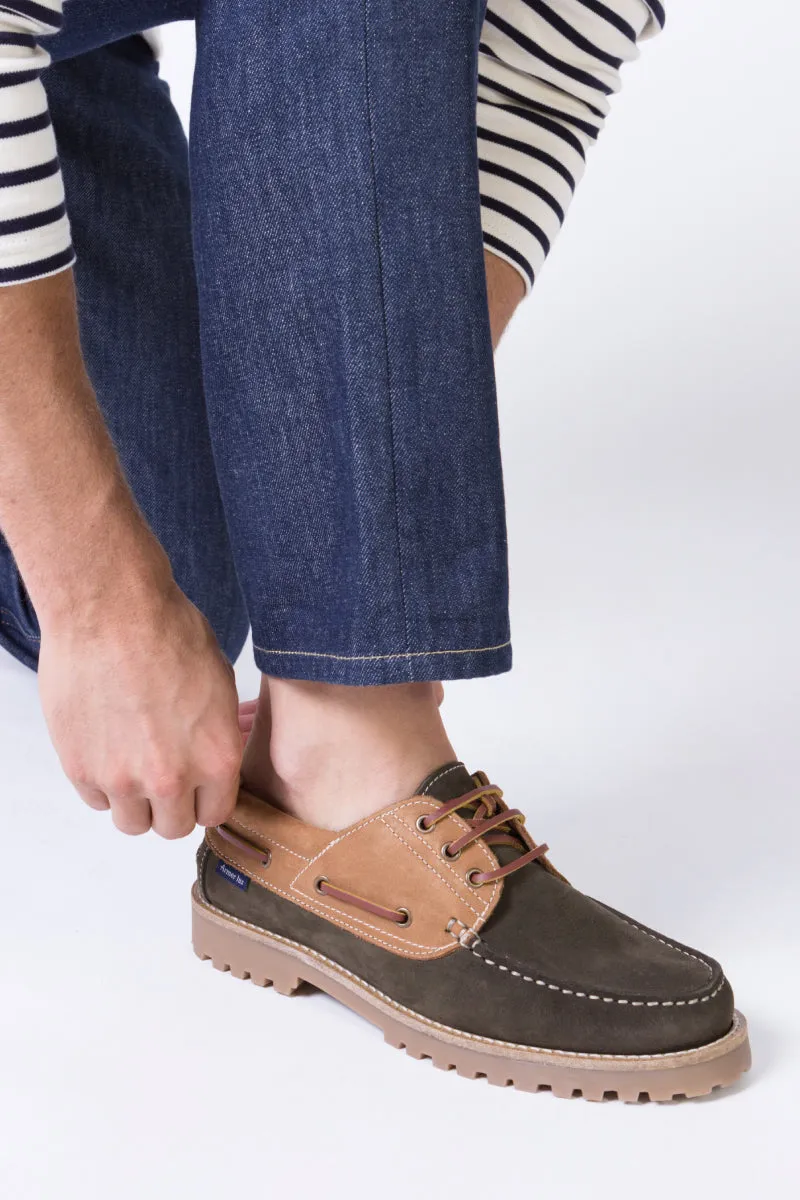 armor-lux-chaussures-bateau-fr-gate-homme-cuir-marron image 1