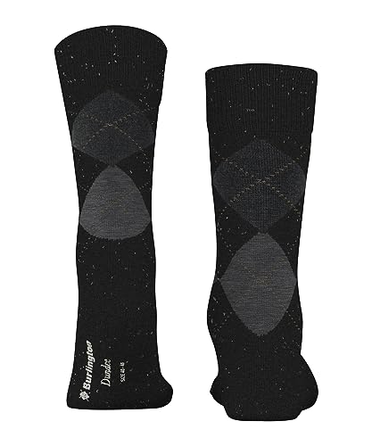 burlington-dundee-chaussettes-homme-laine-gris-anthracite-m-lange image 7