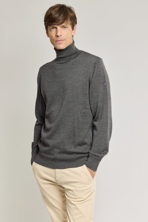 armor-lux-ferel-pullover-col-roul-homme-100-laine-m-rinos image 2
