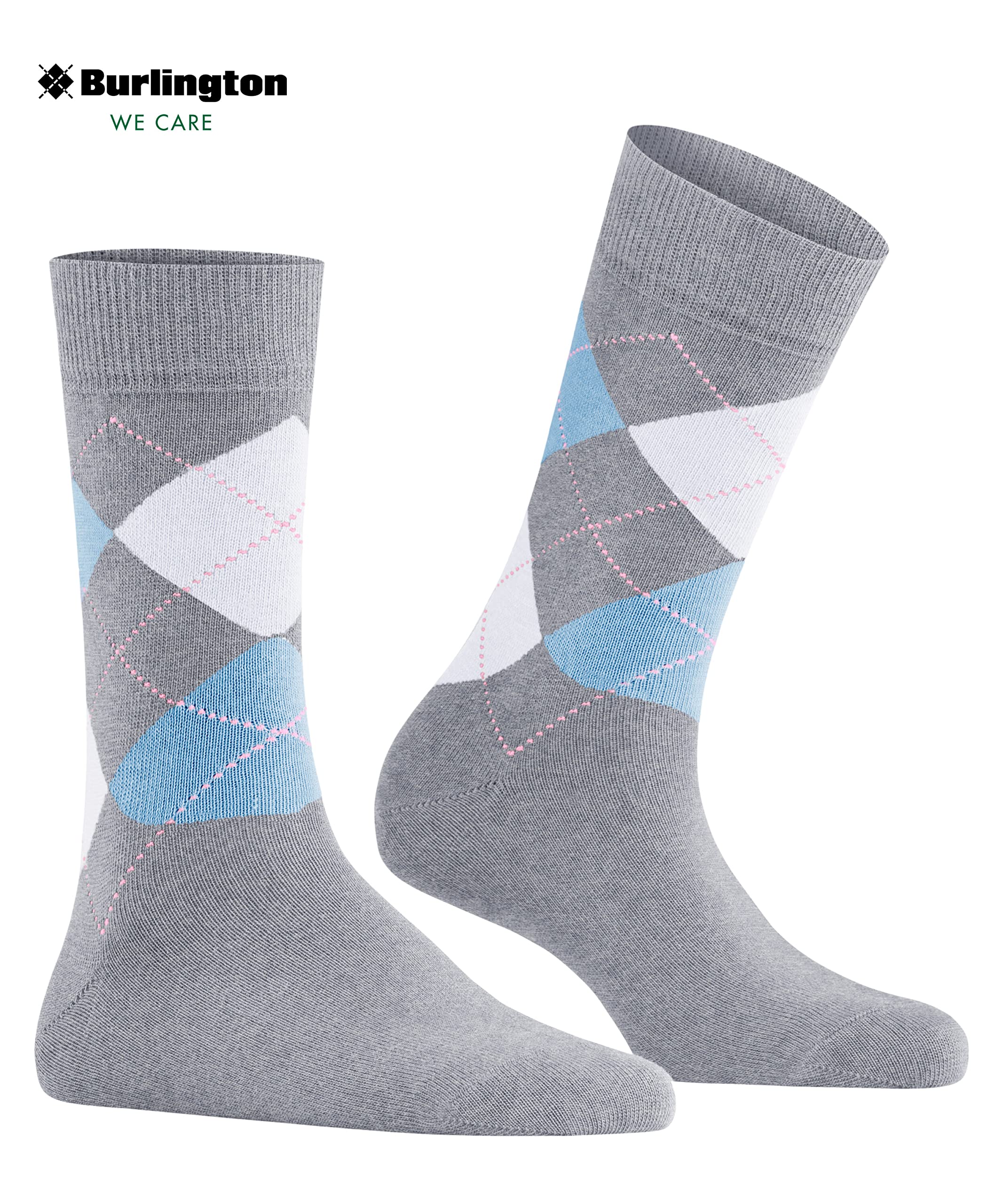 burlington-queen-chaussettes-femme-gris-arctic-melange-3221-36-41 image 5