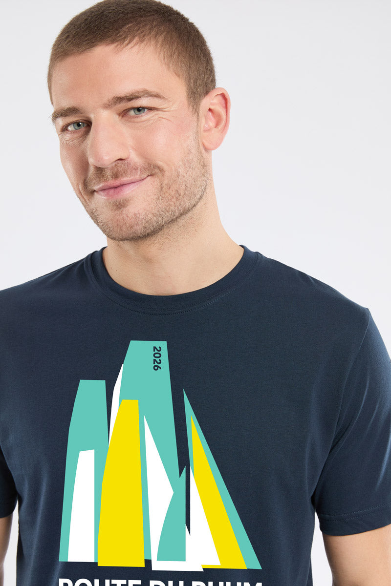 armor-lux-t-shirt-homme-route-du-rhum-guadeloupe-coton image 2