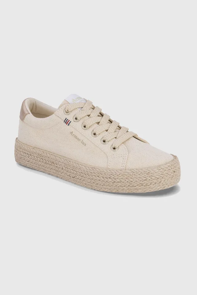 armor-lux-baskets-sablier-femme-toile-recycl-e-semelle-espadrille image 1